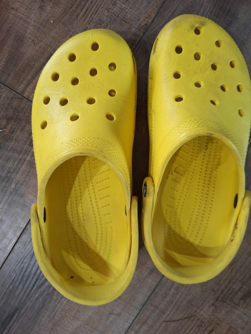 CROCS Classic Clog in Bright Yellow